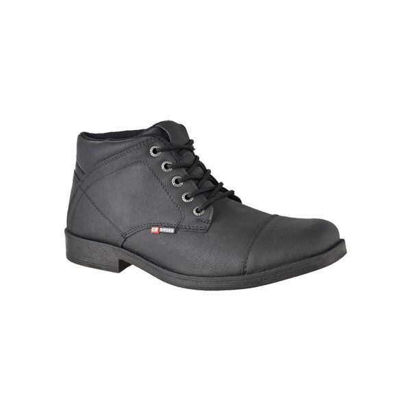 Coturno casual masculino CRshoes preto