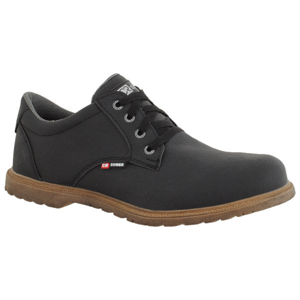 Sapatenis casual masculino CRshoes preto