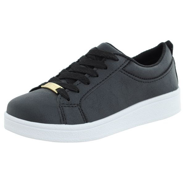 Tenis preto fosco feminino sale
