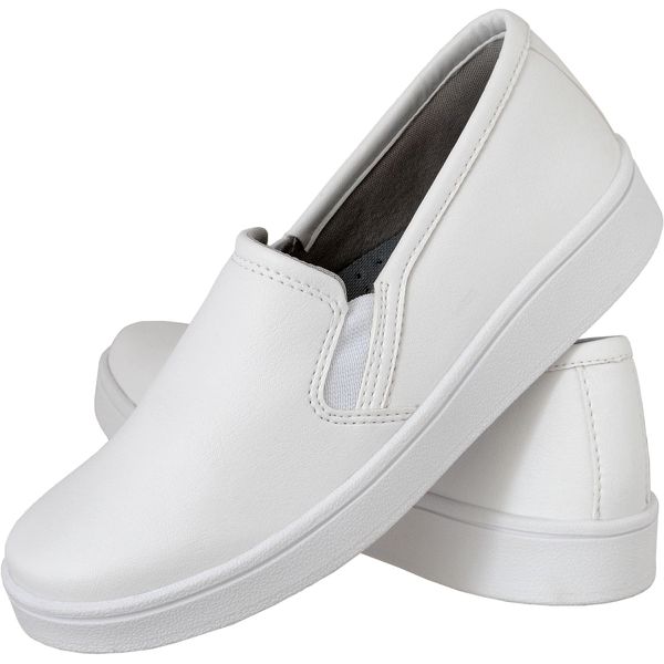 Sapatenis Feminino Tenis Branco Basico Tênis Sapatenis Feminino