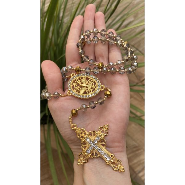 Terço Espirito Santo - Cristal 