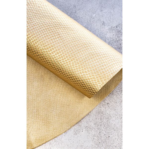 Placa Redonda 80x80cm - Snake Ouro - Esp. 14/16