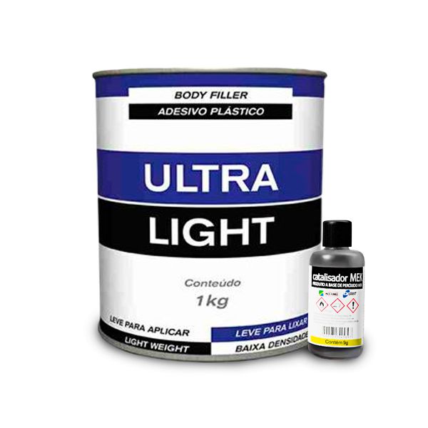 Adesivo Plastico Ultra Light 01 Kg Maxi Rubber
