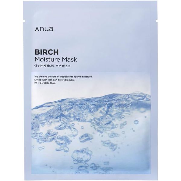 ANUA Birch Moisturizing Mask - 1 UNIDADE