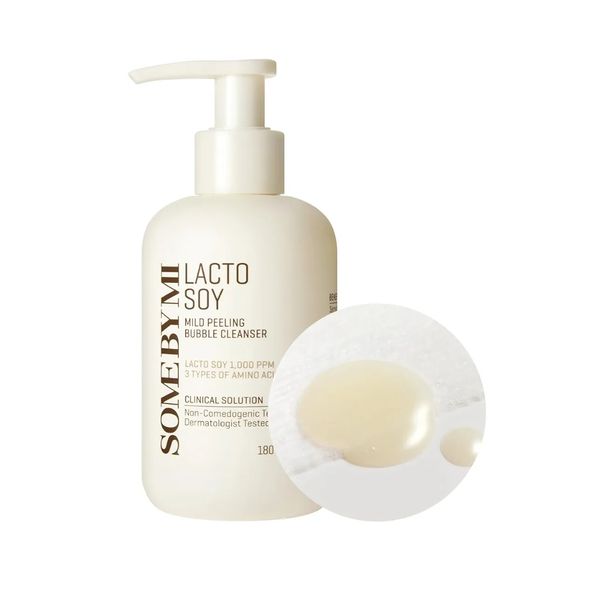 Some by mi Lacto Soy Mild Peeling Bubble Cleanser - 180 ml