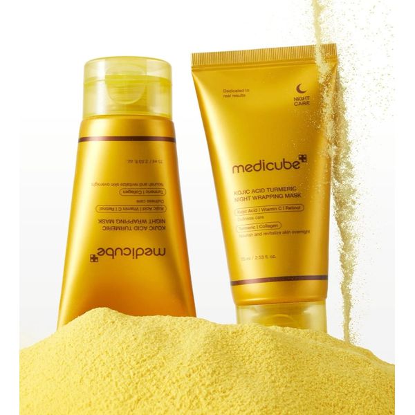 Medicube Kojic Acid Turmeric Night Wrapping Mask - 75ML