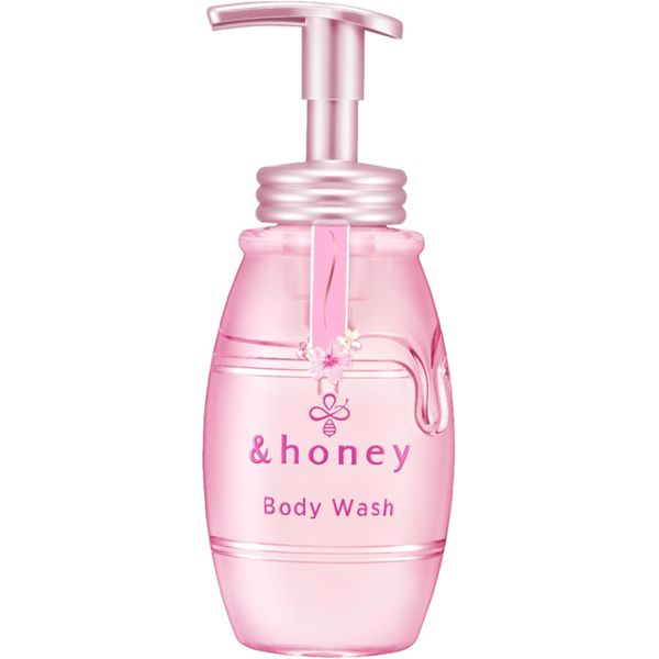 &honey Pure Moist Foam Body Wash Sakura 500 ml 