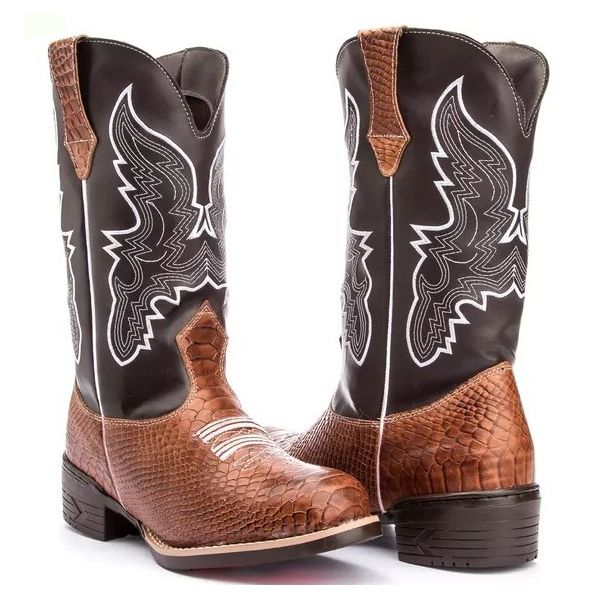 Bota Texana Anaconda Cano Alto