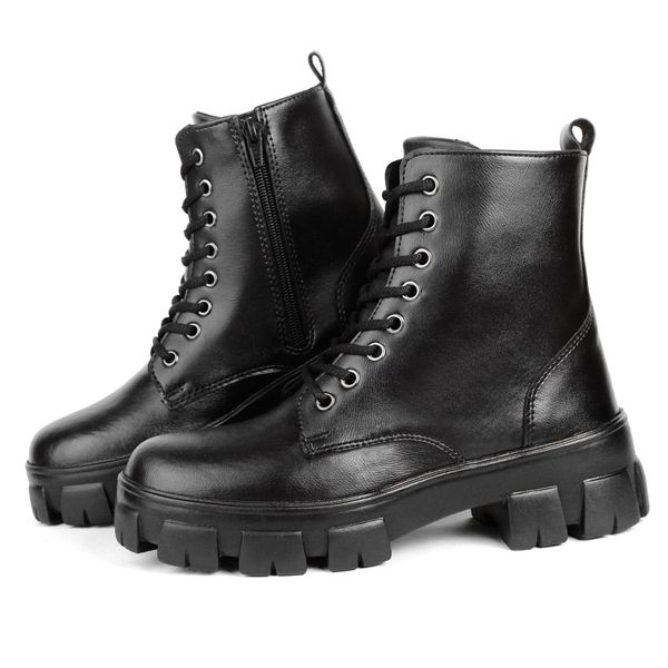 Bota Coturno Feminino Tratorado