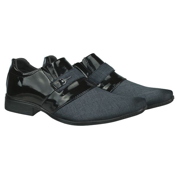 Sapato Social Jeans Preto