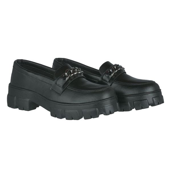 Mocassim Tratorado Blogueira Preto