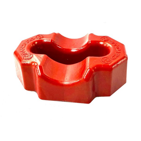 Borracha Encosto Proteção para Guia Cabo sintetico Guincho 8000 a 14000 lbs - Vermelho