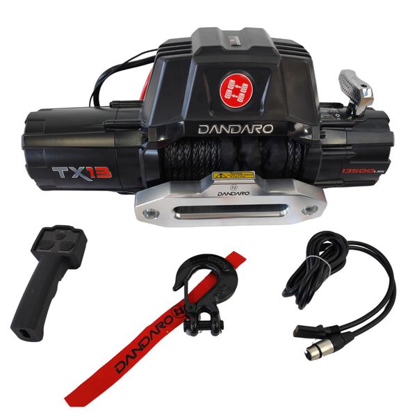 Guincho Elétrico Dandaro Tx-13 13500 lbs - Cabo Sintético | DANDARO