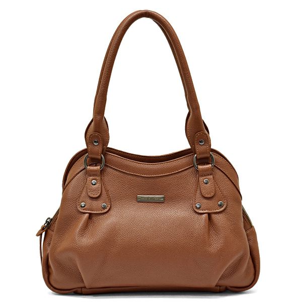 Bolsa Feminina Média Ombro CARAMELO DM-21