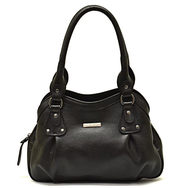 Bolsa Feminina Média Alça de Ombro preta DM-21