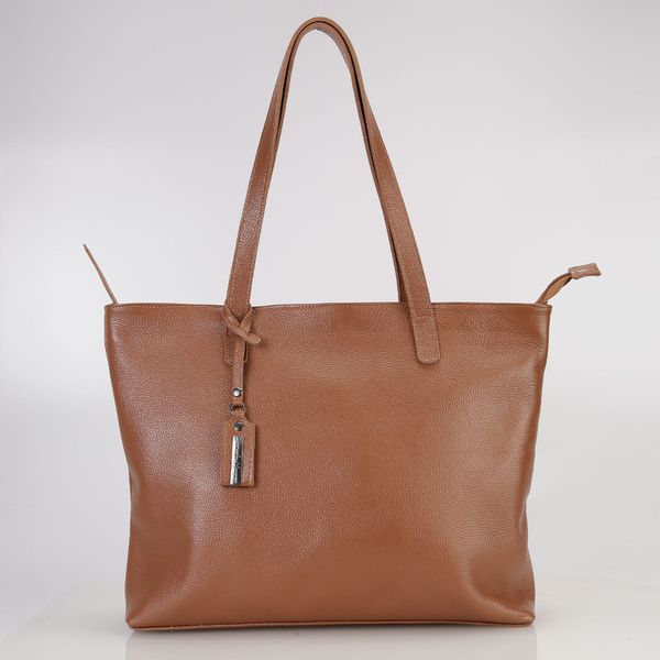 Bolsa Feminina Grande sacola couro legitimo caramelo ref:DM-25 