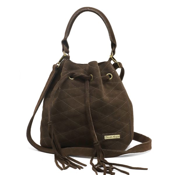 Bolsa saco media metalasse CHOCOLATE REF:DM-18M 