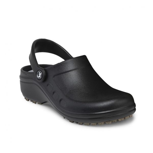 SAPATO DE SEGURANÇA ANTIDERRAPANTE EVA CLOGS PRETO CA49860
