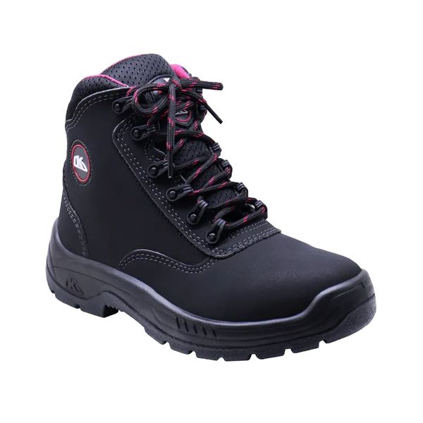 BOTA ADVENTURE AMARRAR BID PP FEMME PRETA/ROSA CA16252