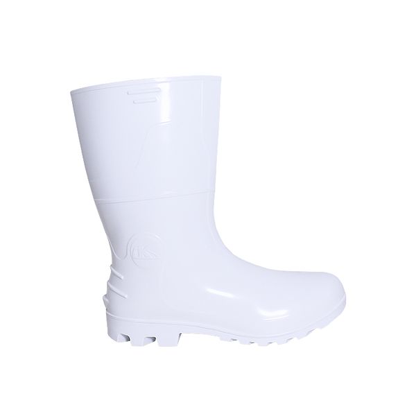 BOTA PVC SAFETY BOOTS CANO MEDIO COM FORRO BRANCA CA42149