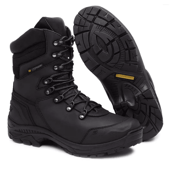 BOTA TÁTICA MILITAR 100% COURO CANO MEDIO BOPE CA46902