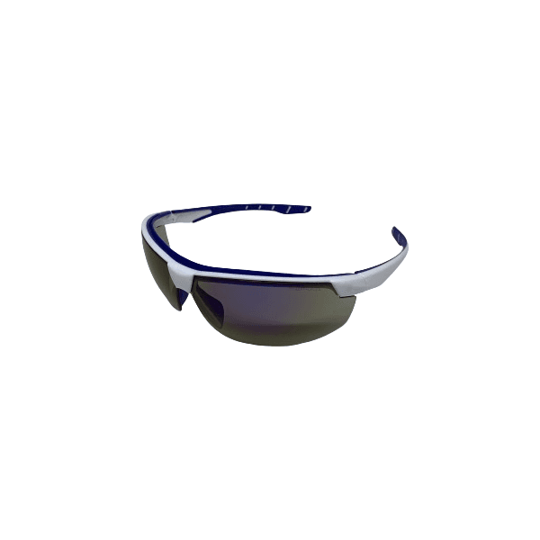 OCULOS DE SEGURANÇA NEON AZUL ESPELHADO AR/AE/UV CA40906