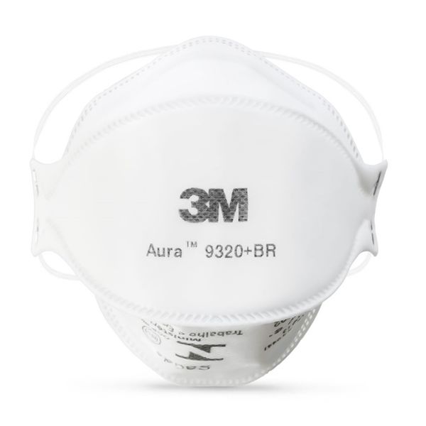 RESPIRADOR DESCARTAVEL AURA PFF2 SEM VALVULA 9320 CA30592