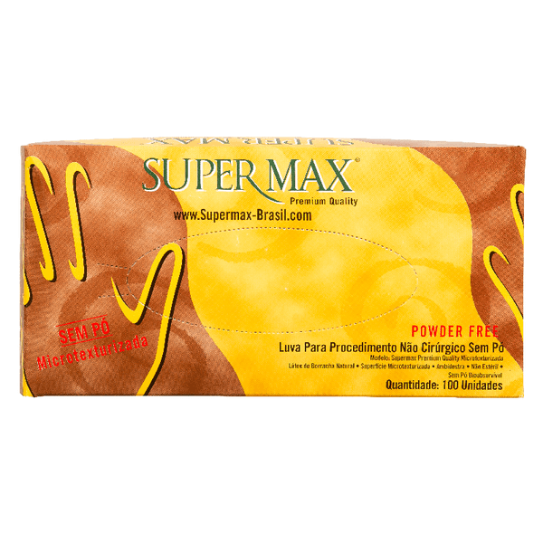 LUVA PROCEDIMENTO LATEX SEM PÓ CX C/100UND CA13796