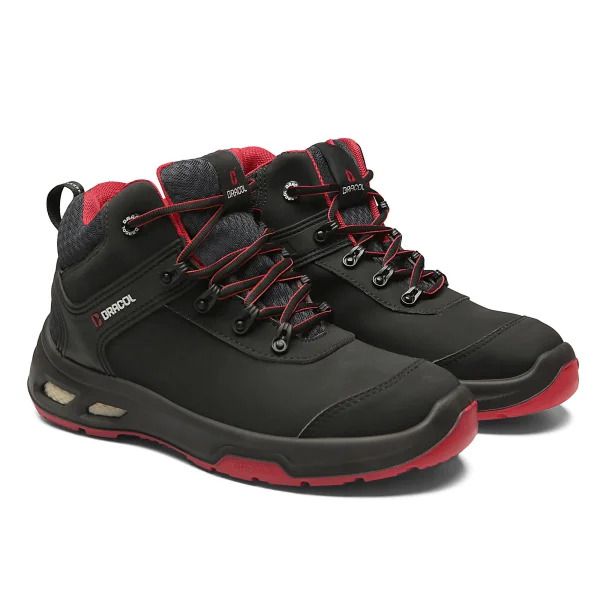 TENIS DETROIT CANO ALTO BICO PVC TRIDENSIDADE 3023BTIM4700LL PRETO/VERMELHO CA48397