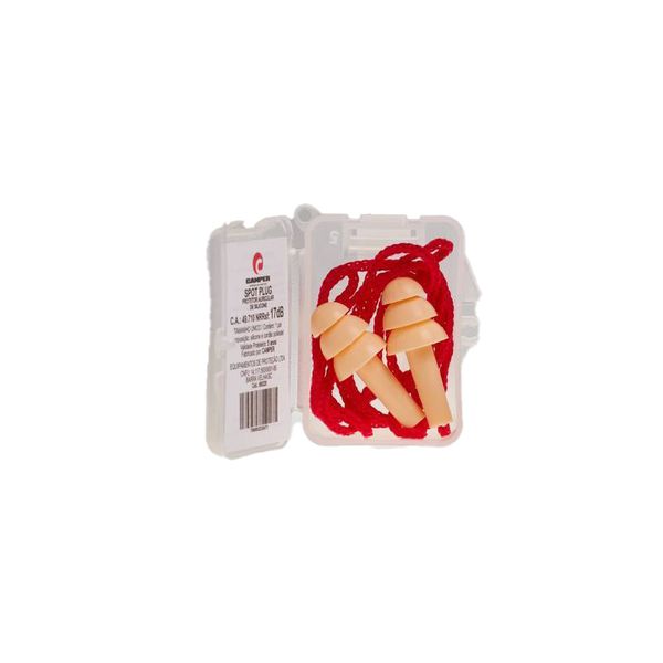 PROTETOR AURICULAR SPOT PLUG 17DB VERMELHO CA49710