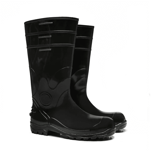 BOTA PVC CANO LONGO SEM FORRO 85BPL600SF PRETA CA37455