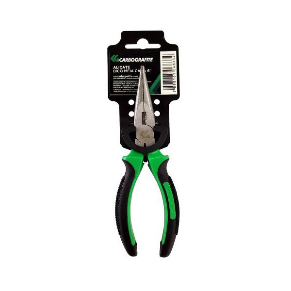 ALICATE BICO MEIA CANA 6" AÇO CARBONO