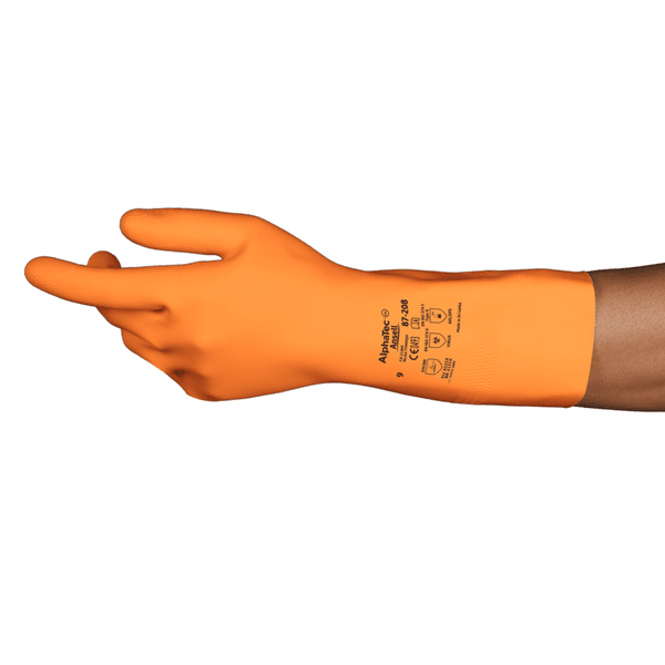 LUVA ALPHATEC 87-208 ORANGE HEAVY CA12869 | Data Brasil - EPI's