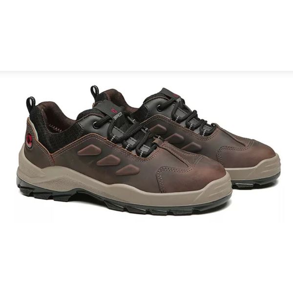 SAPATO AMARRAR COURO HIDROFUGADO MARROM 4053BHDB4460LH BICO PVC CA43696