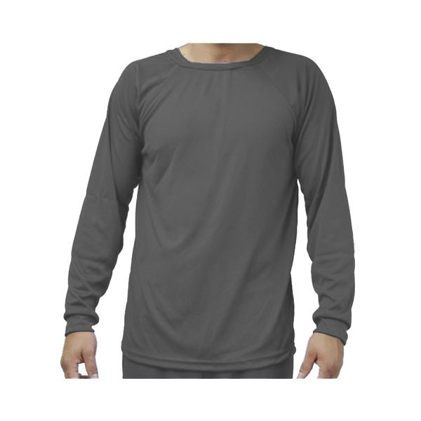 CAMISA DE HELANCA LEVE CINZA CA29133