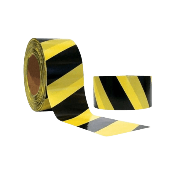 FITA ZEBRADA PRETO/AMARELO