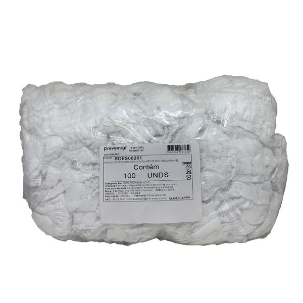 MASCARA PROTETORA DE BARBA/BIGODE PCT C/ 100 UNIDADES