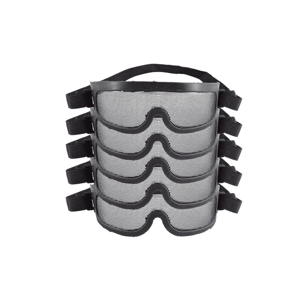 Oculos De Segurança Tela Nylon Aguia Canavieiro Roçador 5 Unidades