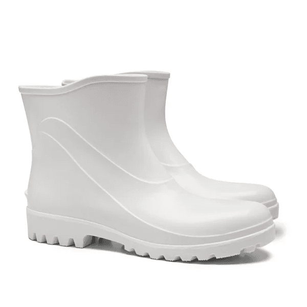 BOTA PVC EXTRA CURTA COM FORRO BRANCA 82BPE600 CA37456