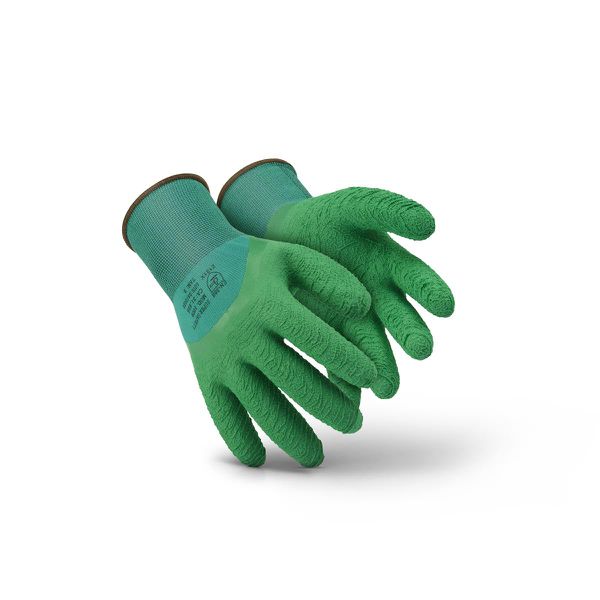 LUVA SN1009 COM BANHO LATEX SUPERNITRIL VERDE CA31895