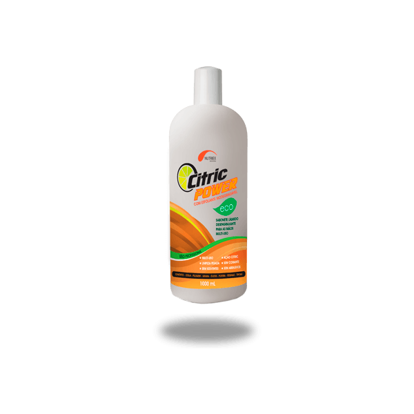 SABONETE LIQUIDO DESENGRAXANTE ECO CITRIC POWER COM ESFOLIANTE 1L