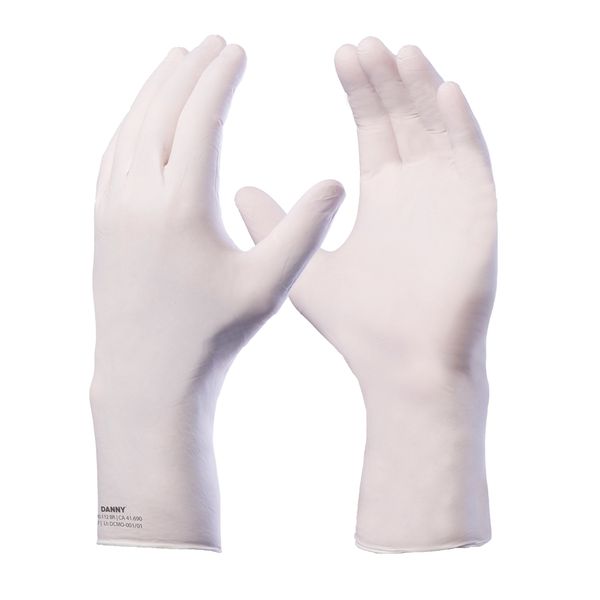 LUVA NITRILICA SENSIFLEX PREMIUM BRANCA CX C/100 CA41690
