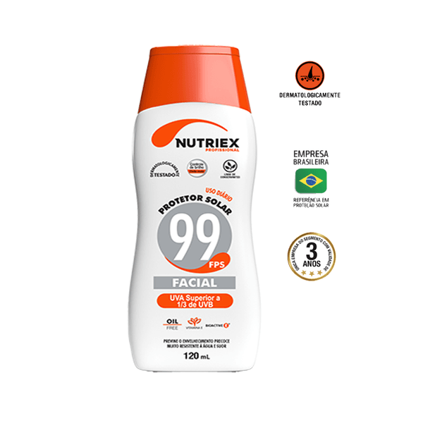 PROTETOR SOLAR FPS 99 FACIAL 120ML