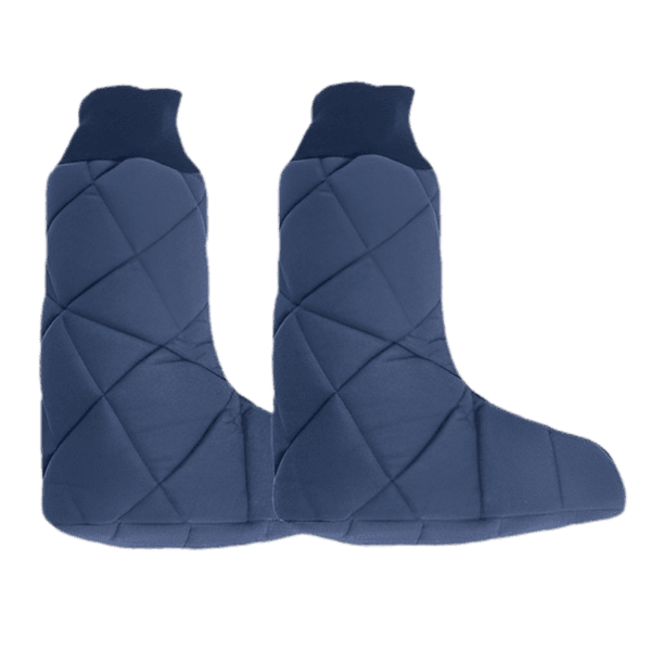 MEIAO TERMICA DE NYLON BOTINHA AZUL CA18412