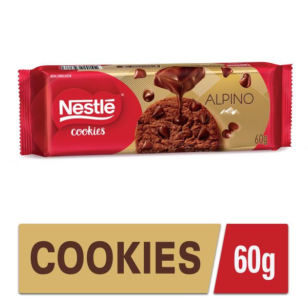 Cookie Alpino Gotas De Chocolate 60g