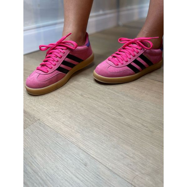 Adidas gazelle deals gris rose