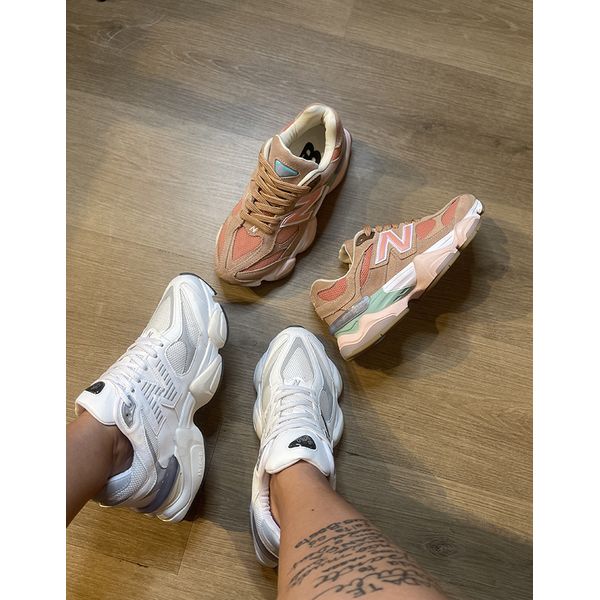 New Balance 9060 Branco com Cinza DBoneca