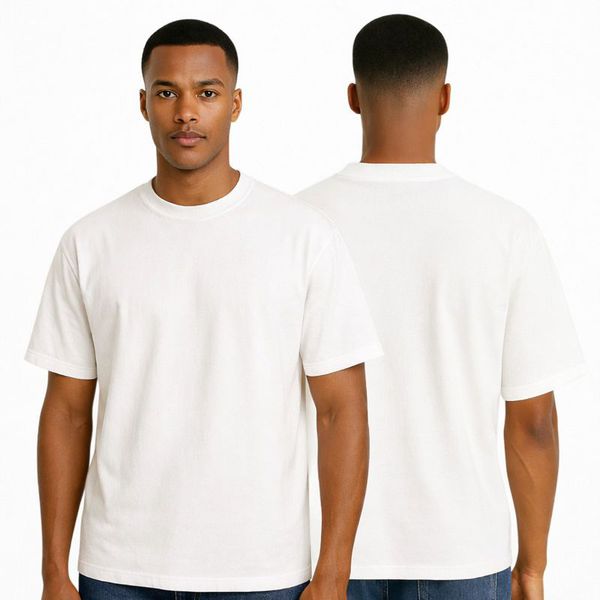 Camiseta Básica Oversized Branco