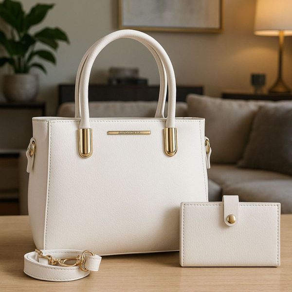 Kit Lua + Carteira Branco