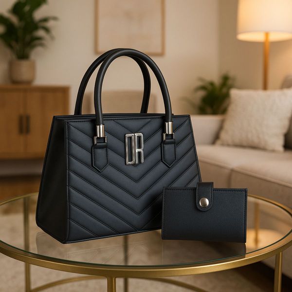 Kit Gabi Grafite + Carteira Preto